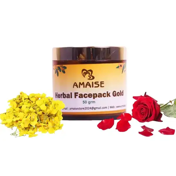 Amaise Herbal Face Pack Gold 50 gm