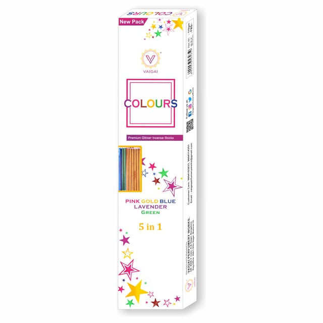 Colours 5in1 Metallic Sticks