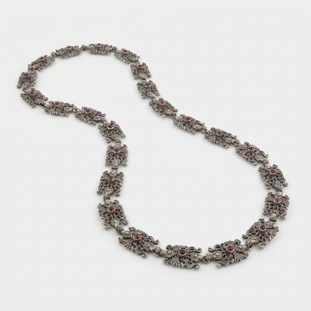 Ethnic Motif Dori Necklace