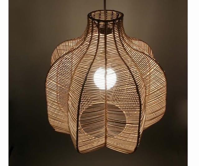 Cane lamb shade Cane lamb shade