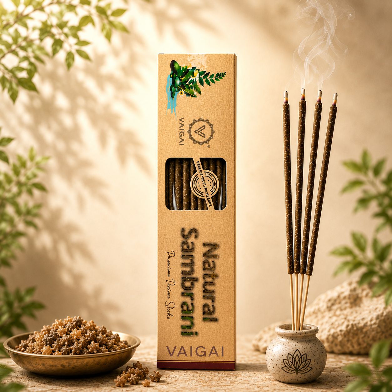 Natural Sambrani Agarbatti 100gms