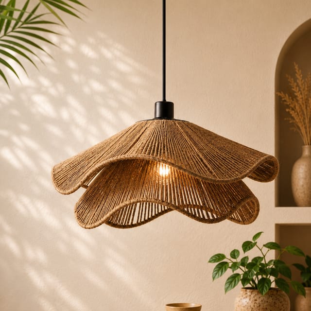 Jute lamb shade Jute lamb shade