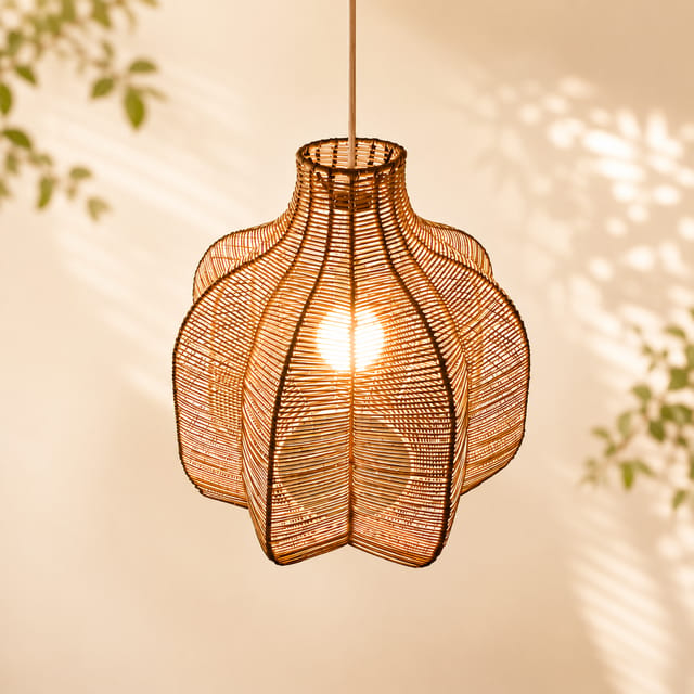 Cane lamb shade Cane lamb shade