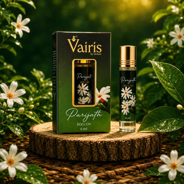 Parijath Attar Vairis Rollon Perfume 6ml