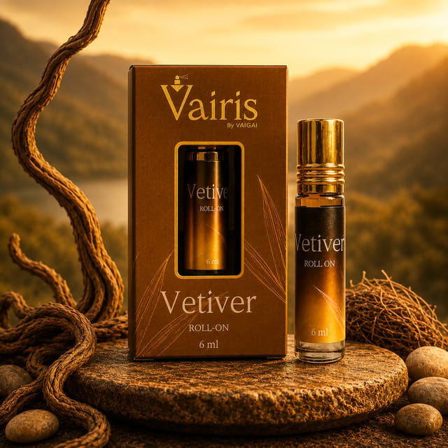 Vettiver Attar Vairis Rollon Perfume 6ml