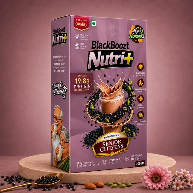 Blackboozt Nutri+ Formulated for elder