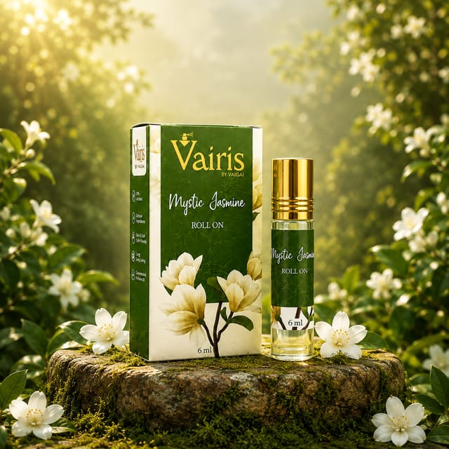 Mystic Jasmine Attar Vairis Rollon Perfume 6ml Mystic Jasmine Attar Vairis Rollon Perfume 6ml