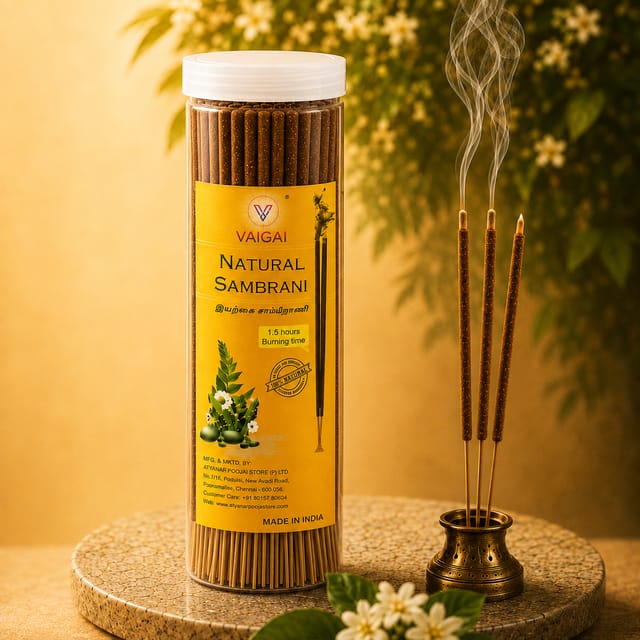 Natural Sambrani Jar 250gms