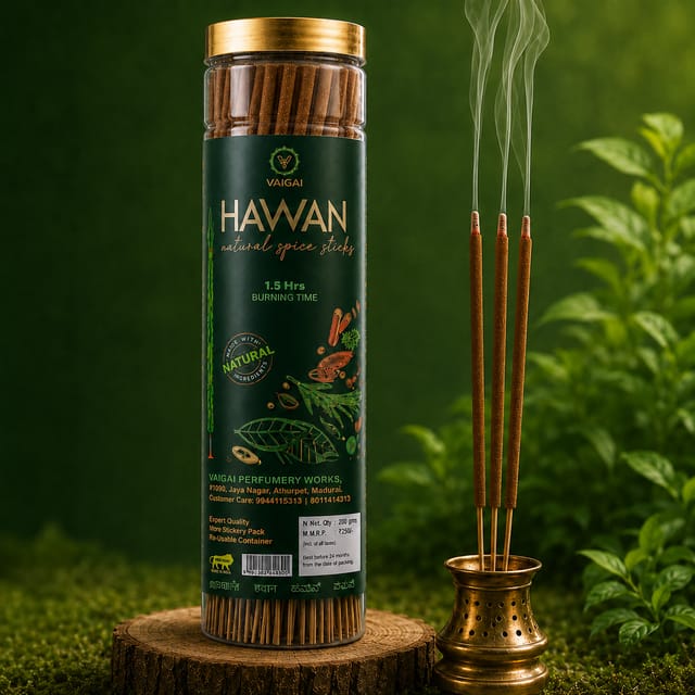 Hawan Sambrani Jar